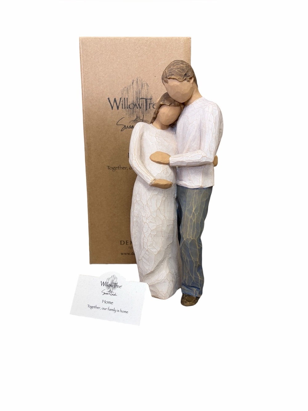 Willow Tree Figurine Home Susan Lordi Expecting Couple, New in Box
